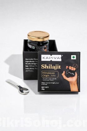 Shilajit kapiva pure Himalayan original indian